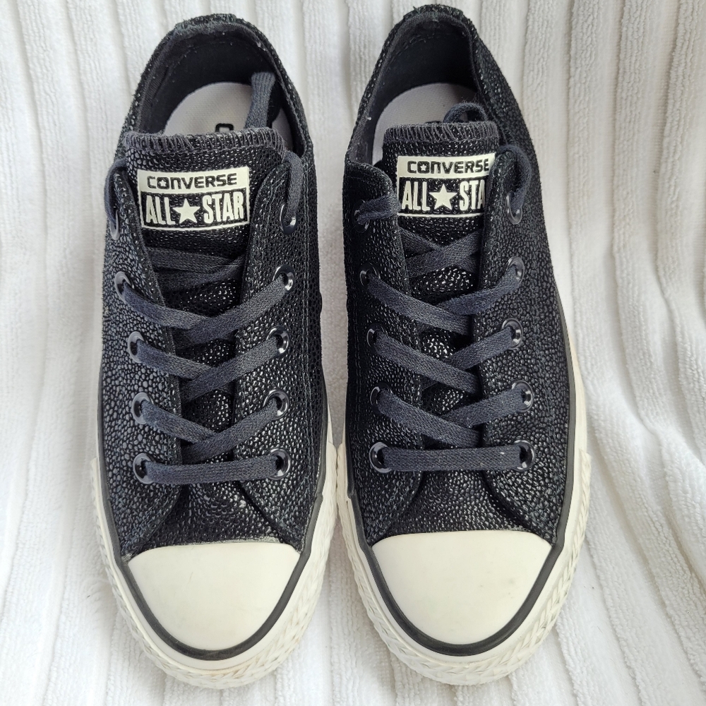 CONVERSE Chuck Taylor All Star Stingray Metallic Ox Black Sneakers